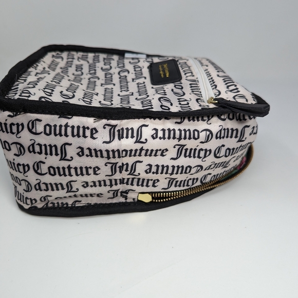 Juicy Couture Multi Rose Fabric Backpack & Heart Shaped Coin Purse - Picture 9 of 16